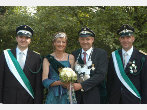 Josef Und Elisabth Mit Königsoffiziere
